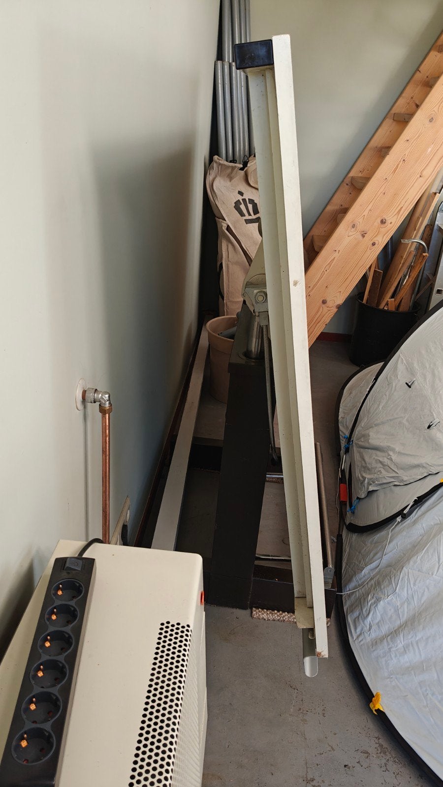 Hydraulische Tekentafel gratis oud ijzer dit weekend ophalen, Doe-het-zelf en Verbouw, Ophalen, Gebruikt, 250 mm of meer, Overige typen