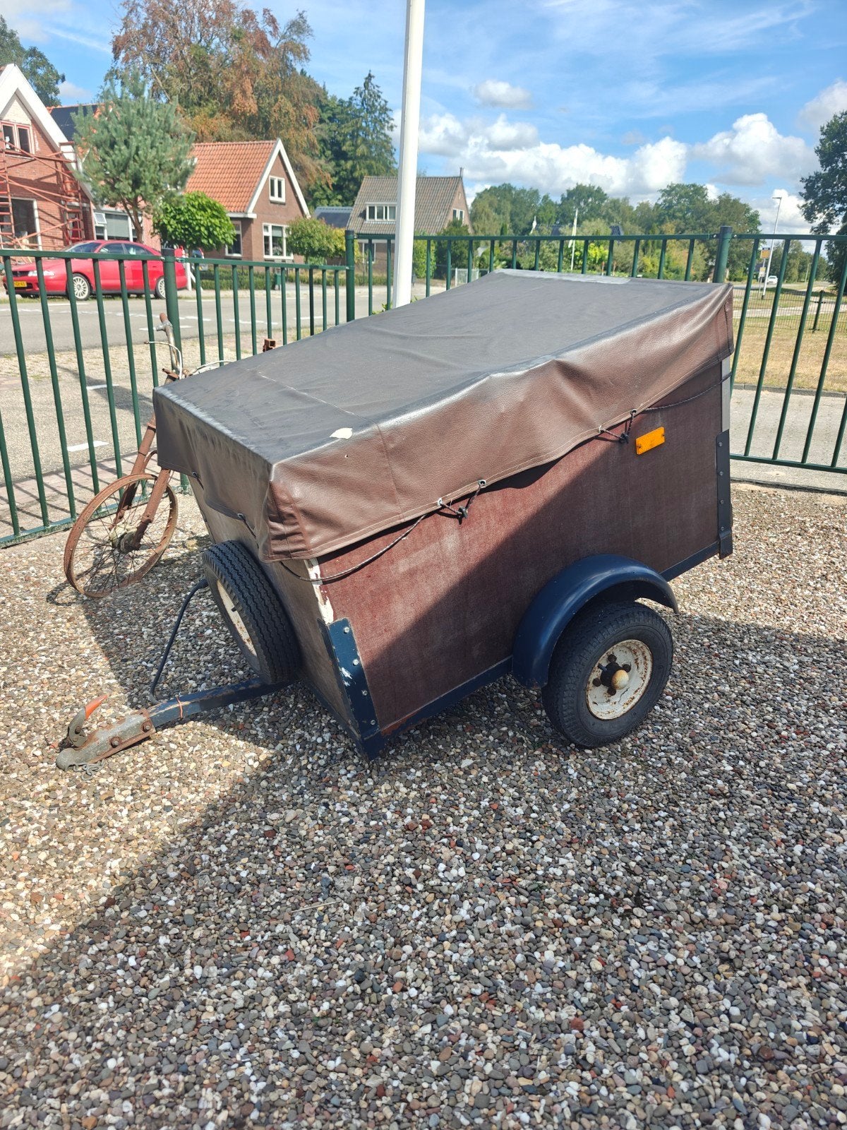 bagage aanhangertje te koop, Auto diversen, Aanhangers en Bagagewagens, Ophalen, Gebruikt