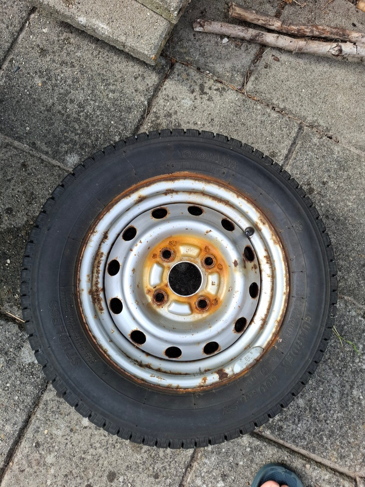 Auto banden 145/70R 12 Guardex 600 plus X goede staat, Ophalen, Gebruikt