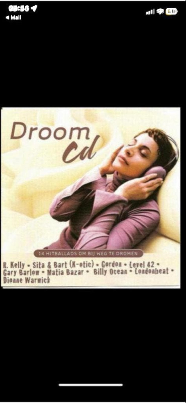Droom CD - 14 Hitballads om bij weg te dromen, Gebruikt, Pop, Ophalen of Verzenden, Verzamelalbum