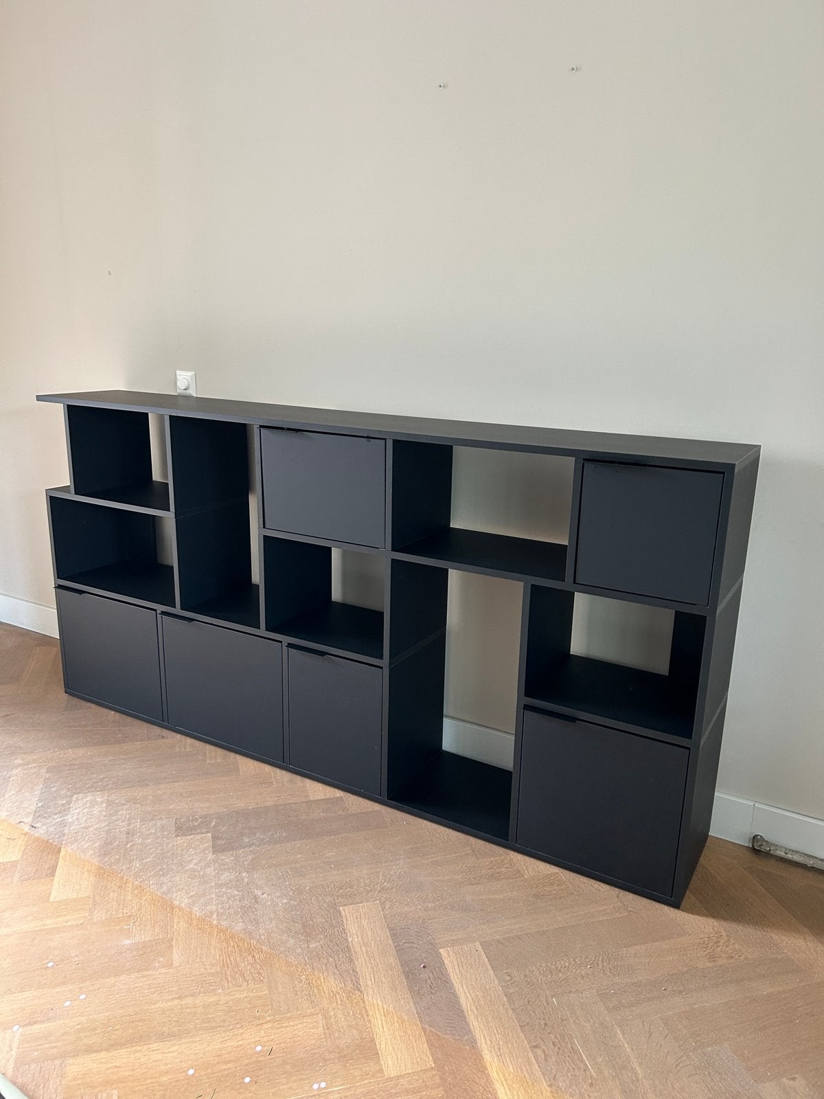 Tylko shelf dressoir kast mat zwart type02/orginal modern, Huis en Inrichting, Ophalen, Overige materialen, Met lade(s), Zo goed als nieuw