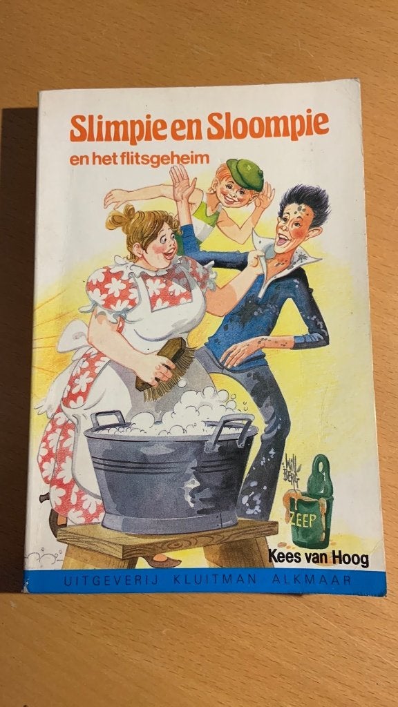 Slimpie en sloompie en het flitsgeheim - Kees van Hoog, Boeken, Ophalen of Verzenden, Fictie algemeen