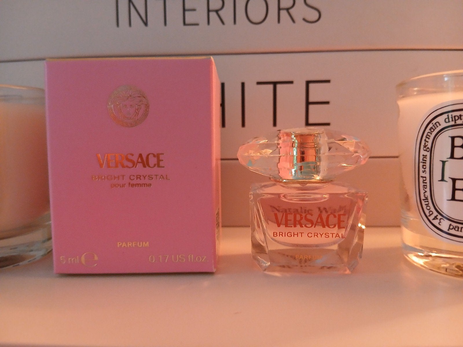 Nieuwe 5 ML Miniatuur Versace Bright Crystal Parfum nu €5,99, Ophalen of Verzenden, Nieuw