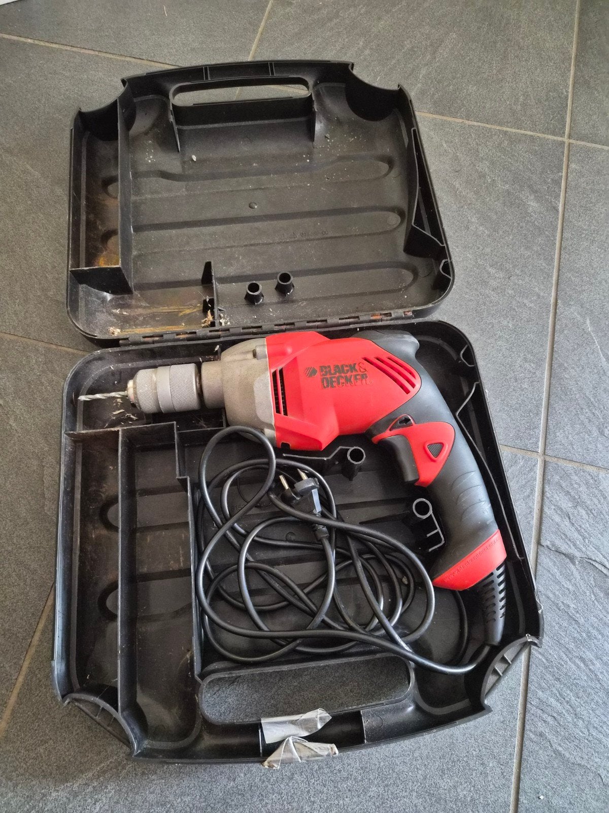 Black en Decker Boormachine, Ophalen of Verzenden, Gebruikt, Boormachine