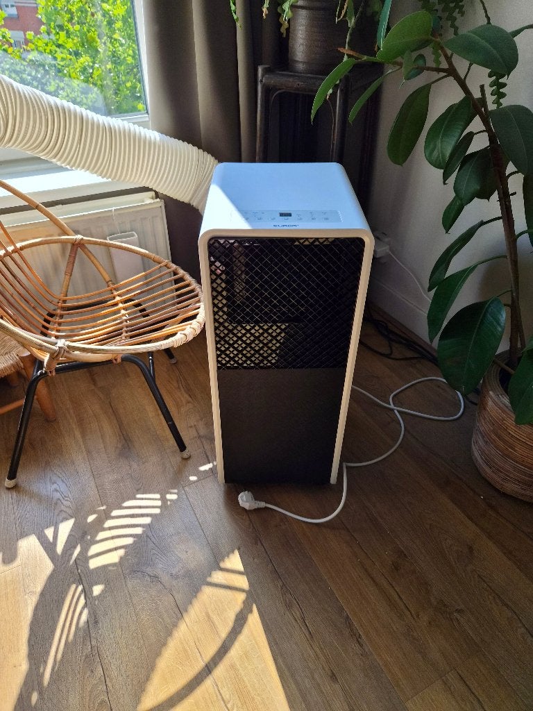 Eurom airconditioner PAC 12.3 Compact, Witgoed en Apparatuur, Airco's, Zo goed als nieuw, Mobiele airco, 60 tot 100 m³, 3 snelheden of meer