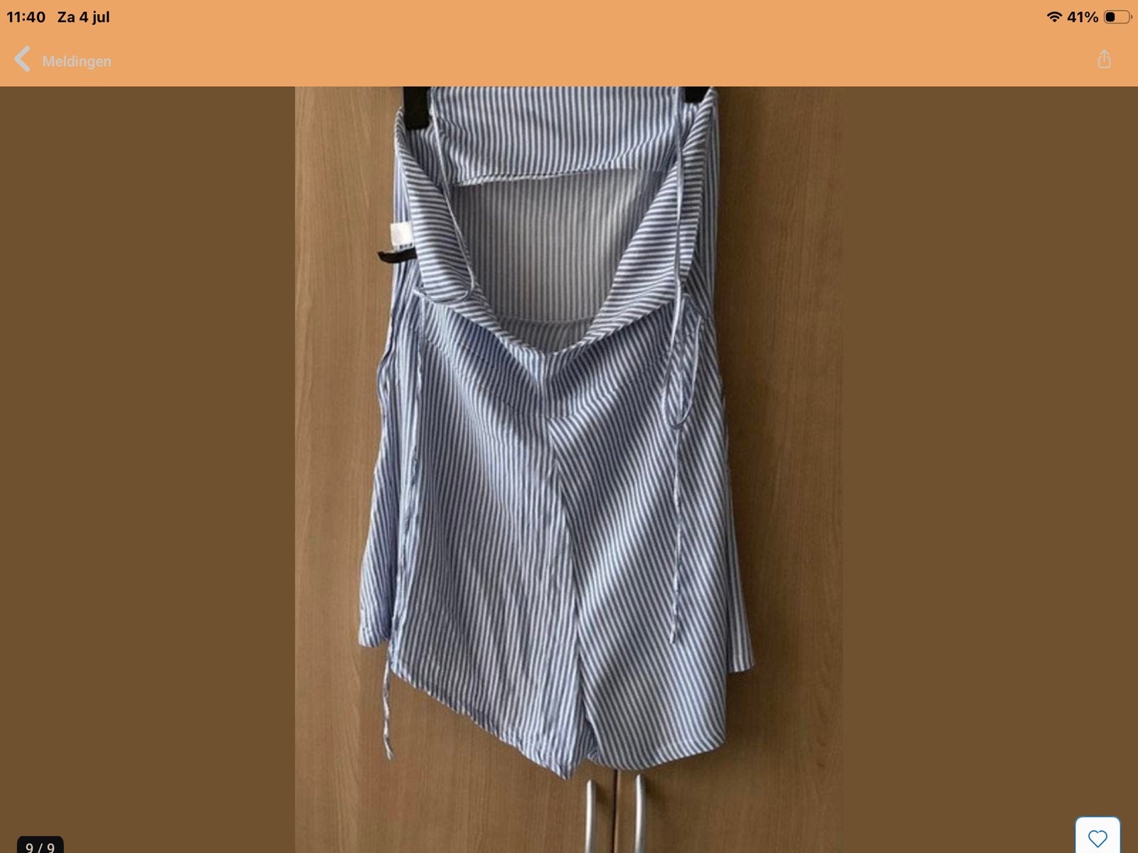 playsuit maat M.    Divided., Kleding | Dames, Ophalen of Verzenden, Zo goed als nieuw, Maat 38/40 (M), Blauw