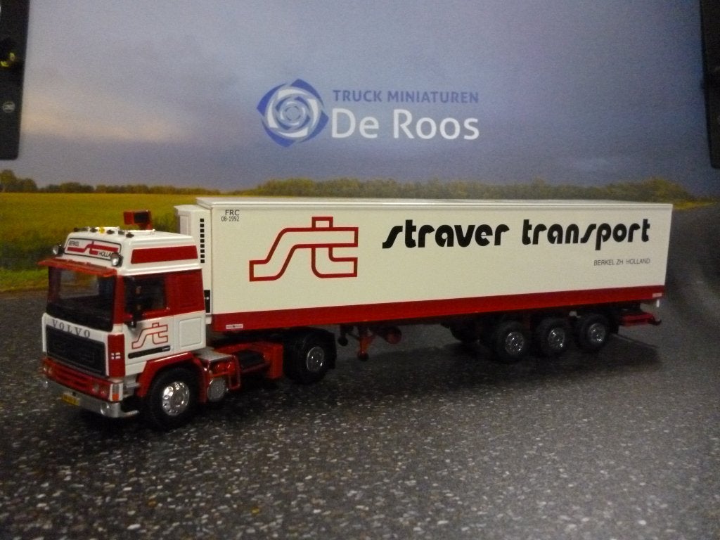 Tekno Volvo F12 Straver met certificaat, Hobby en Vrije tijd, Modelauto's | 1:50, Ophalen of Verzenden, Nieuw, Bus of Vrachtwagen