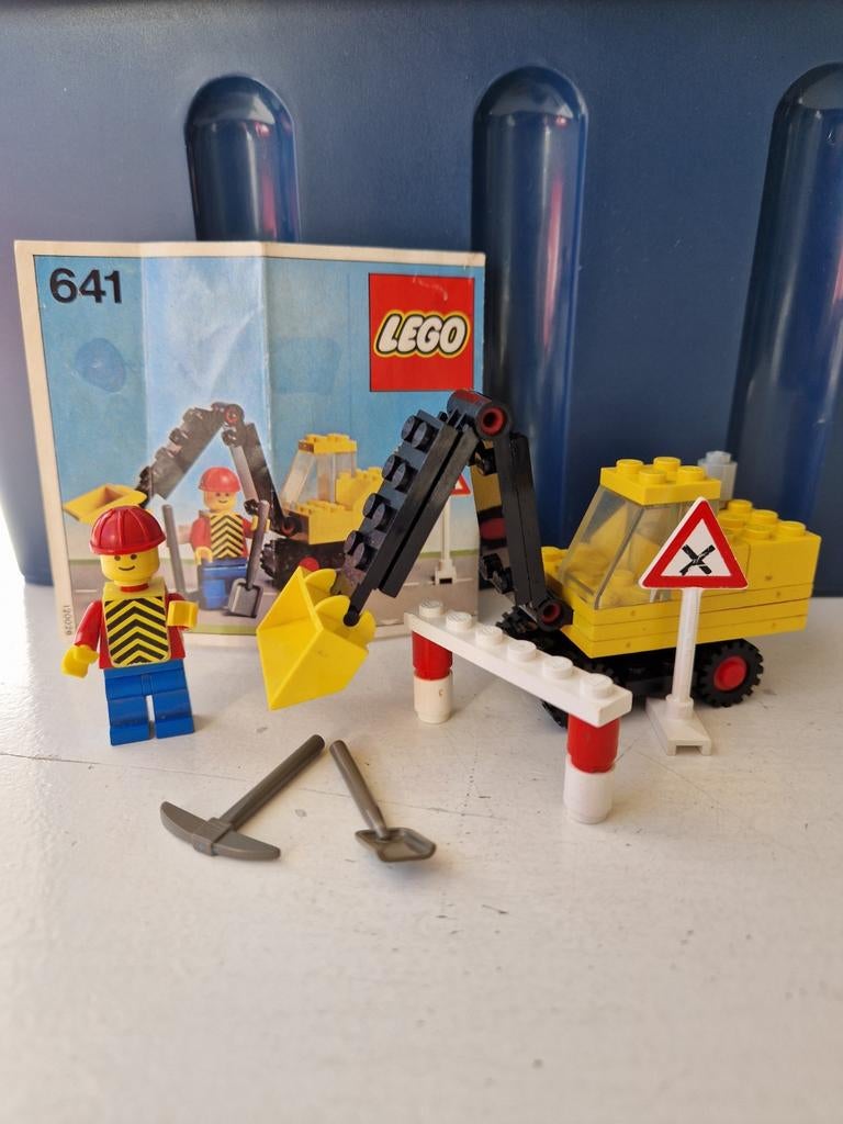 Lego 641 - Excavator, Compleet, Gebruikt, Lego, Ophalen of Verzenden