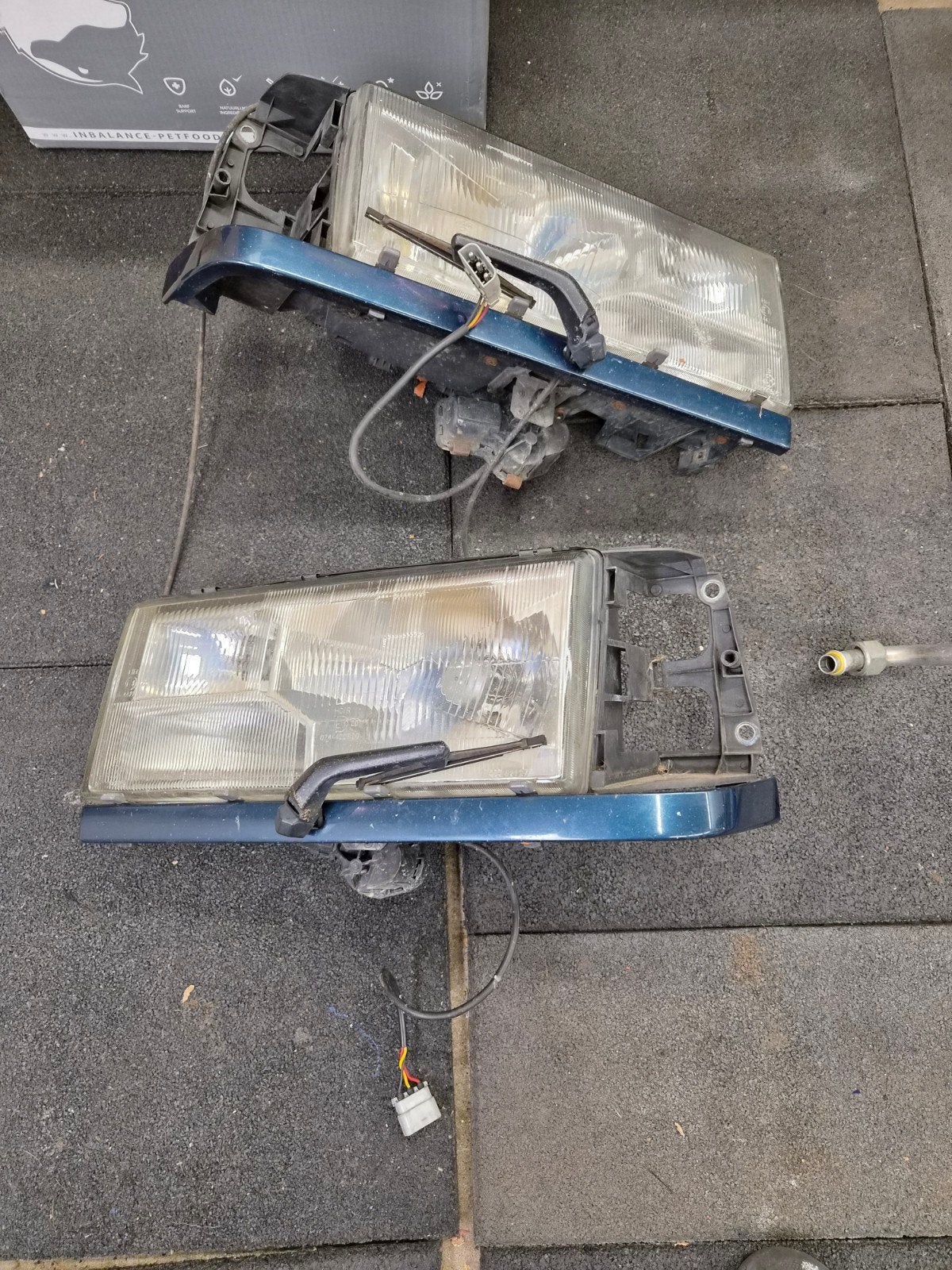 Volvo 940 koplampen met wissers, Ophalen of Verzenden, Gebruikt, Volvo