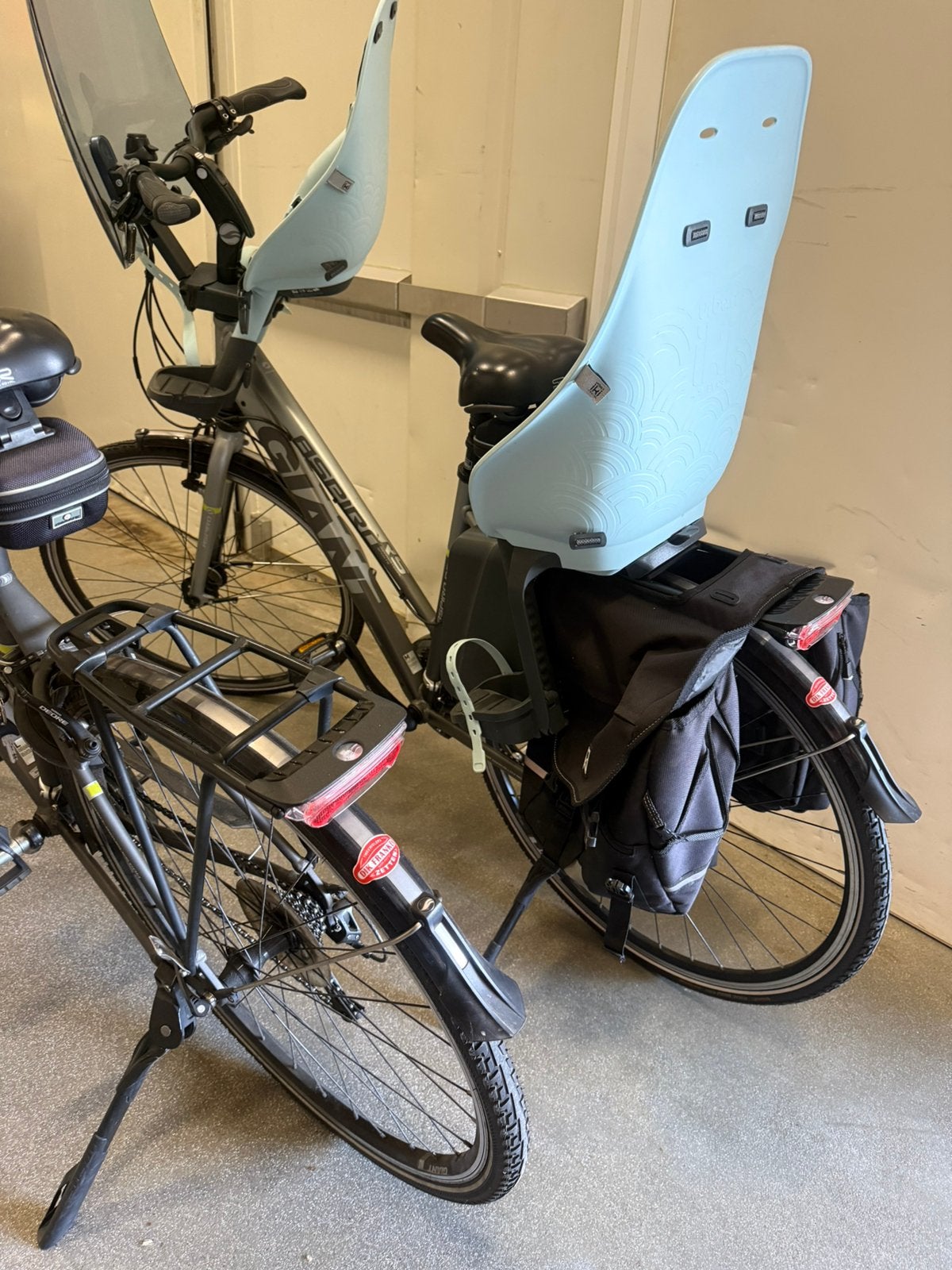 Giant Aspiro RS heren en dames fiets ( goed onderhouden! ), Ophalen, 2 zitjes, Buggydrager, Giant