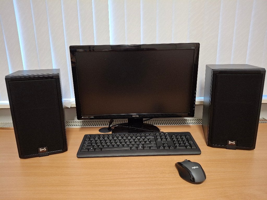Prachtige BNS luidsprekers zwart, Audio, Tv en Foto, Gebruikt, 60 tot 120 watt, Boekenplank luidspreker, Ophalen