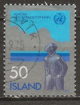 IJsland, Postzegels en Munten, Ophalen of Verzenden, IJsland, Gestempeld