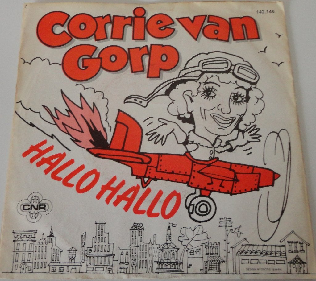 Corrie van Gorp > Hallo Hallo, Ophalen of Verzenden, Gebruikt, 7 inch, Nederlandstalig