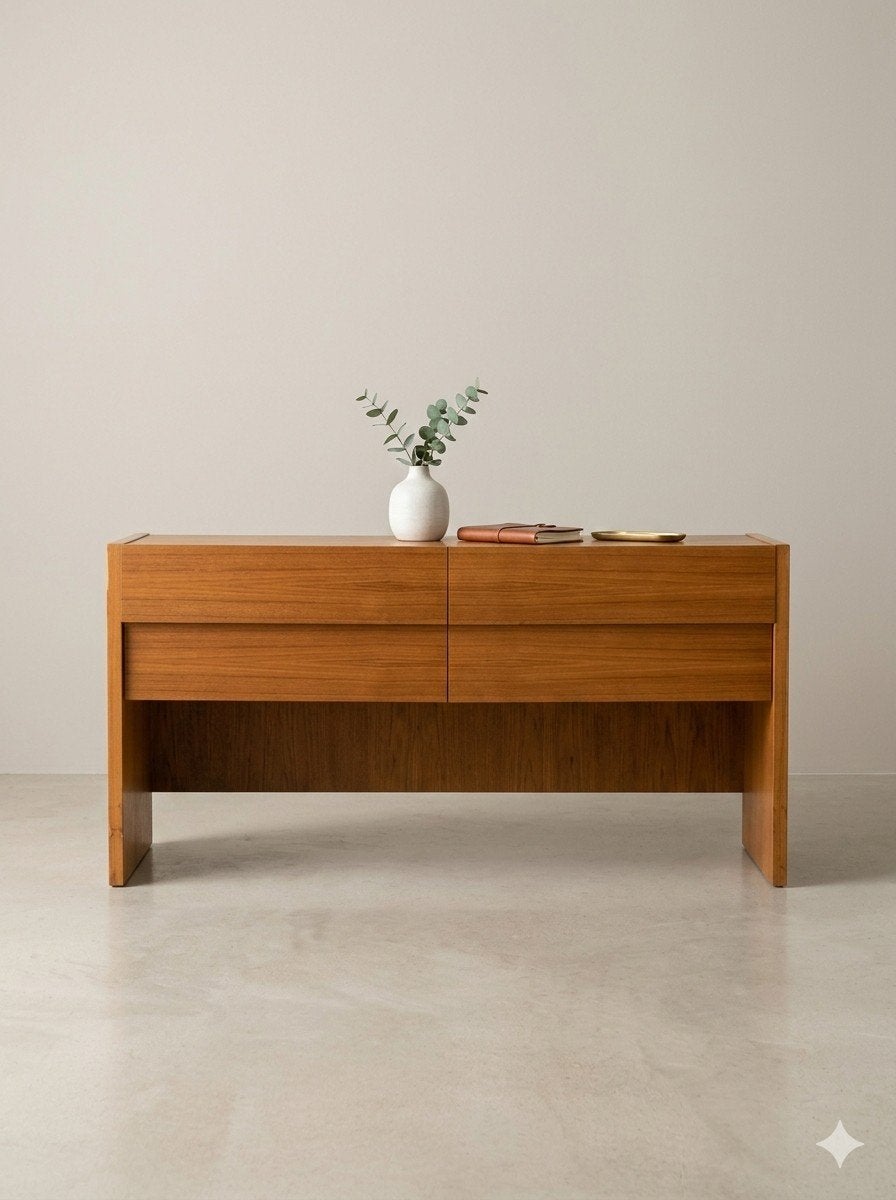 Vintage mid century lowboard | sideboard, Ophalen, 25 tot 50 cm, 50 tot 100 cm, Minder dan 100 cm