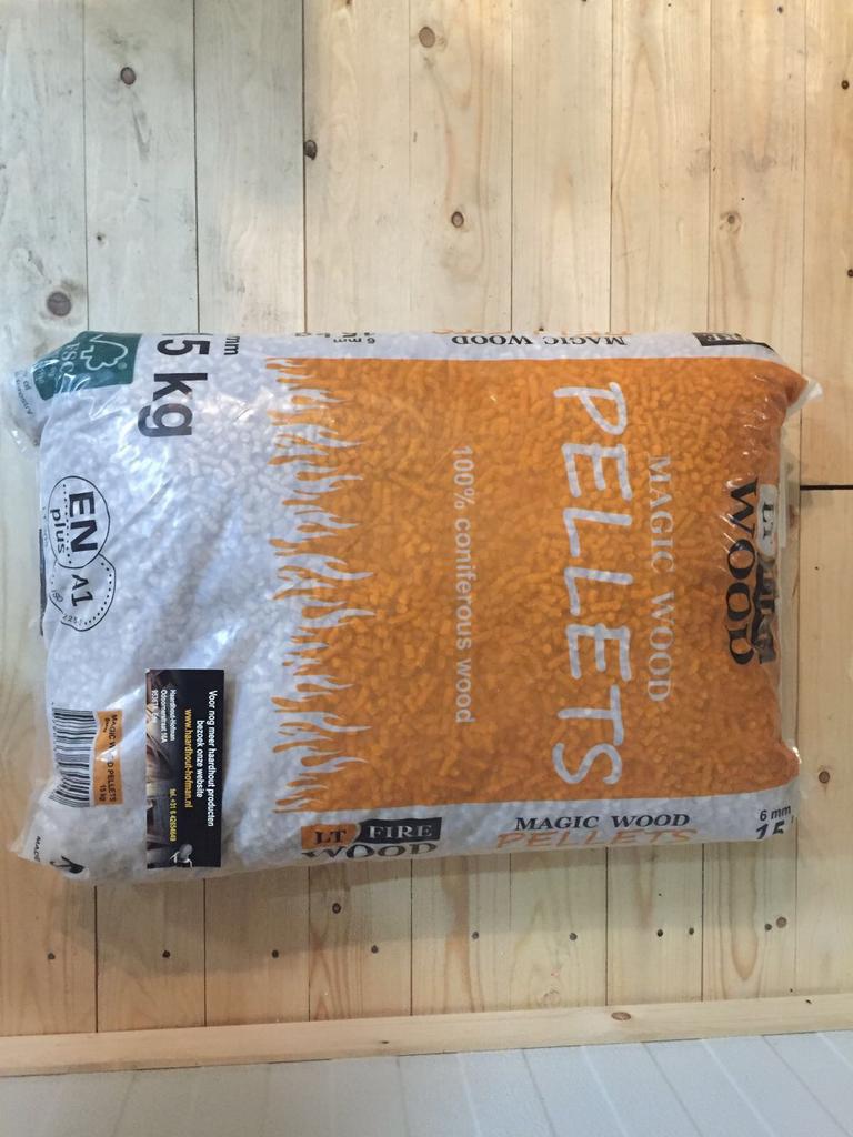 Houtpellets EN+ A1 / naaldhout pellets, Tuin en Terras, Minder dan 3 m³, Ophalen of Verzenden