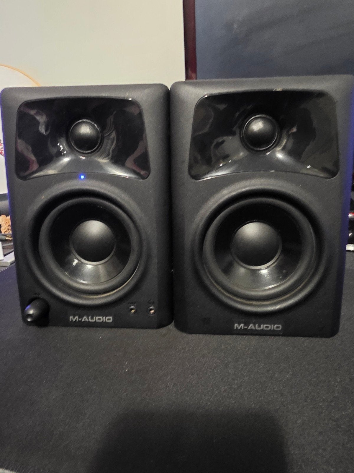 M-Audio AV32 Studiomonitoren - Zo goed als nieuw, Overige merken, Studiomonitor, Inclusief kabels, Ophalen of Verzenden