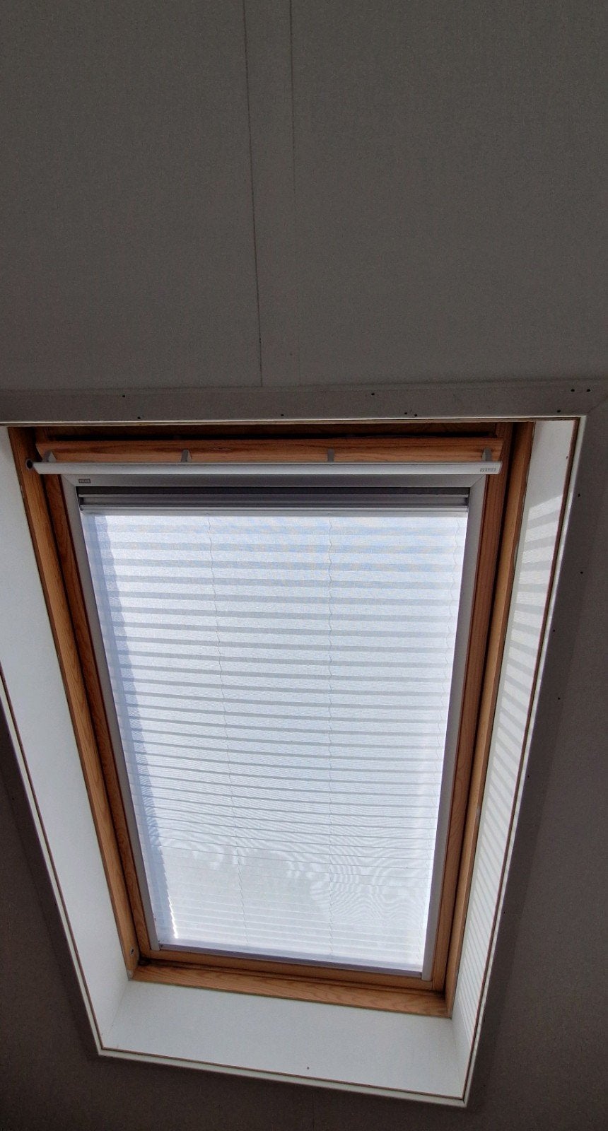 Velux Dakraam GGL P10  met Duo Plissé gordijn, Ophalen, Gebruikt, 80 tot 120 cm, 120 tot 160 cm