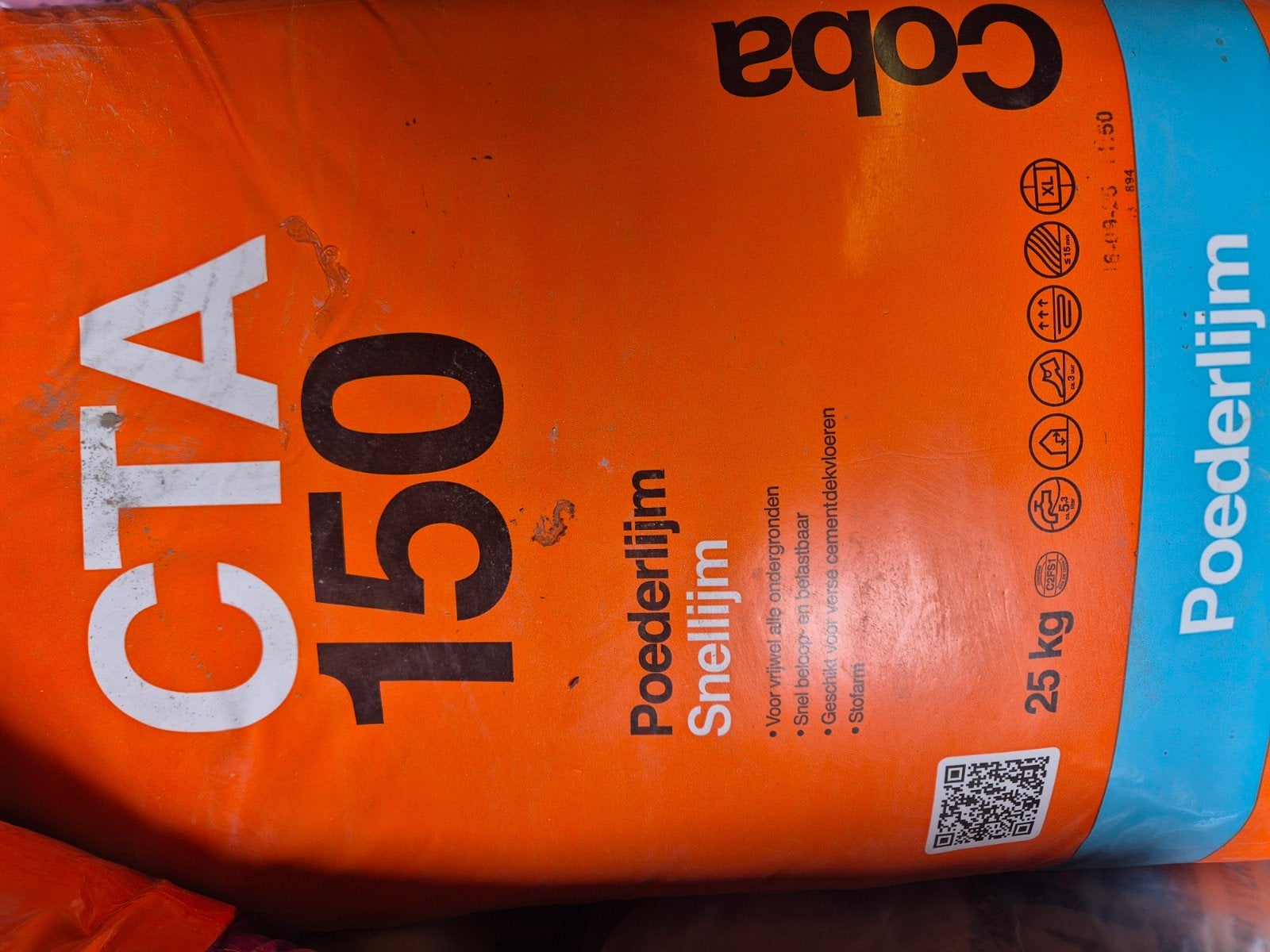 Coba poederlijm, Ophalen, Nieuw, Overige materialen, Minder dan 5 m²