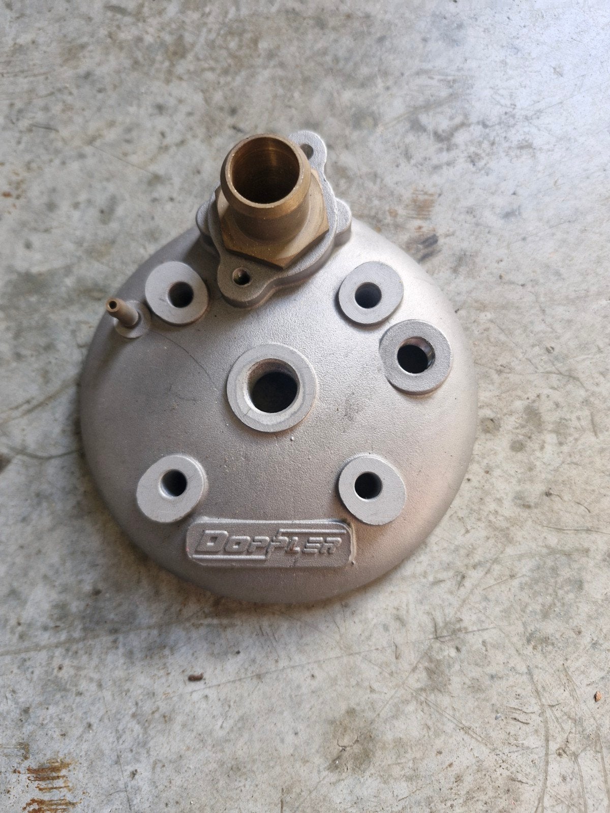 Doppler Hoog-Compressie Cilinderkop LC (50cc / 70cc) - Nieuw, Ophalen of Verzenden, Nieuw, Uitlaat