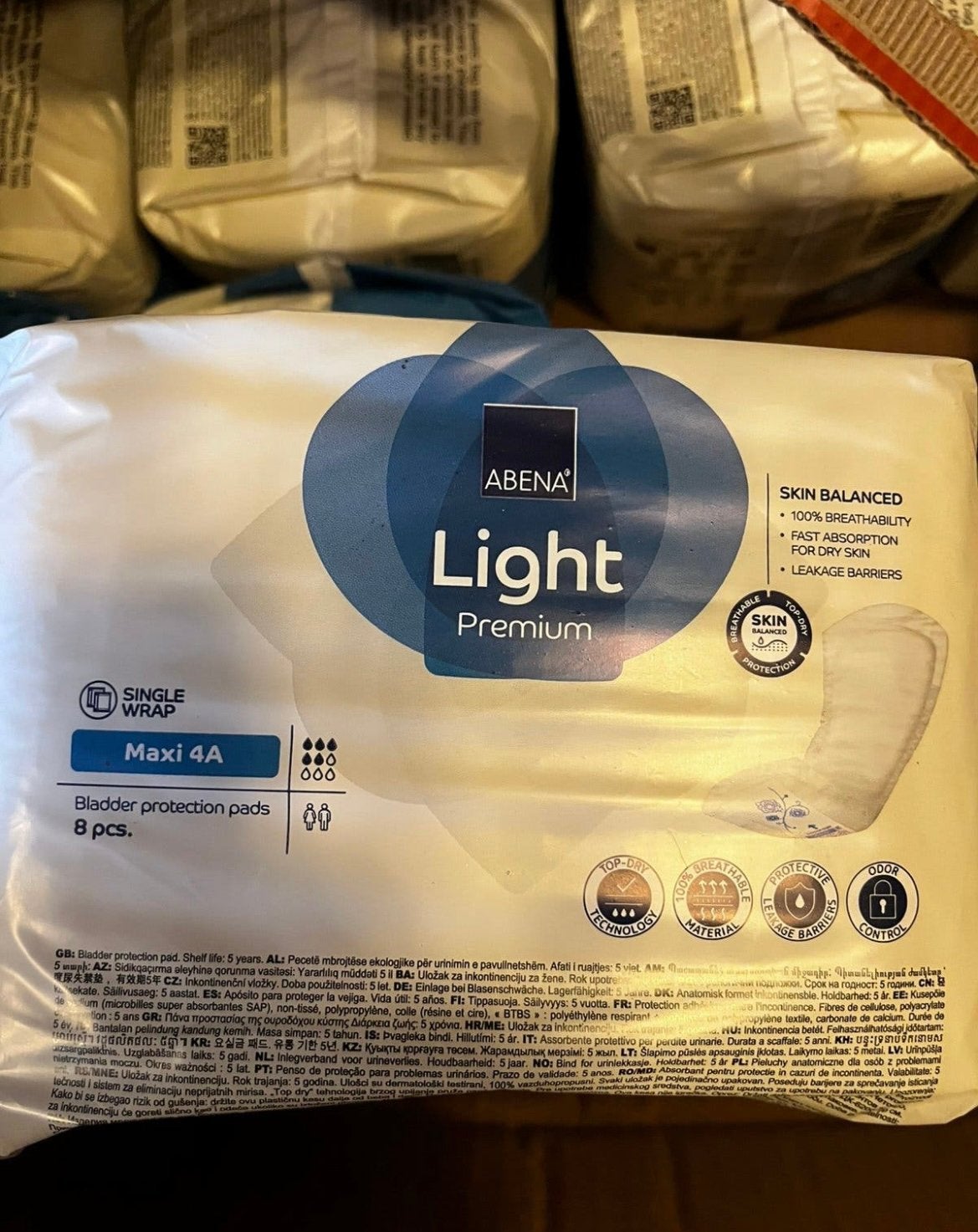 Incontinentieverband Abena light premium maxi 4A, Diversen, Ophalen of Verzenden, Nieuw