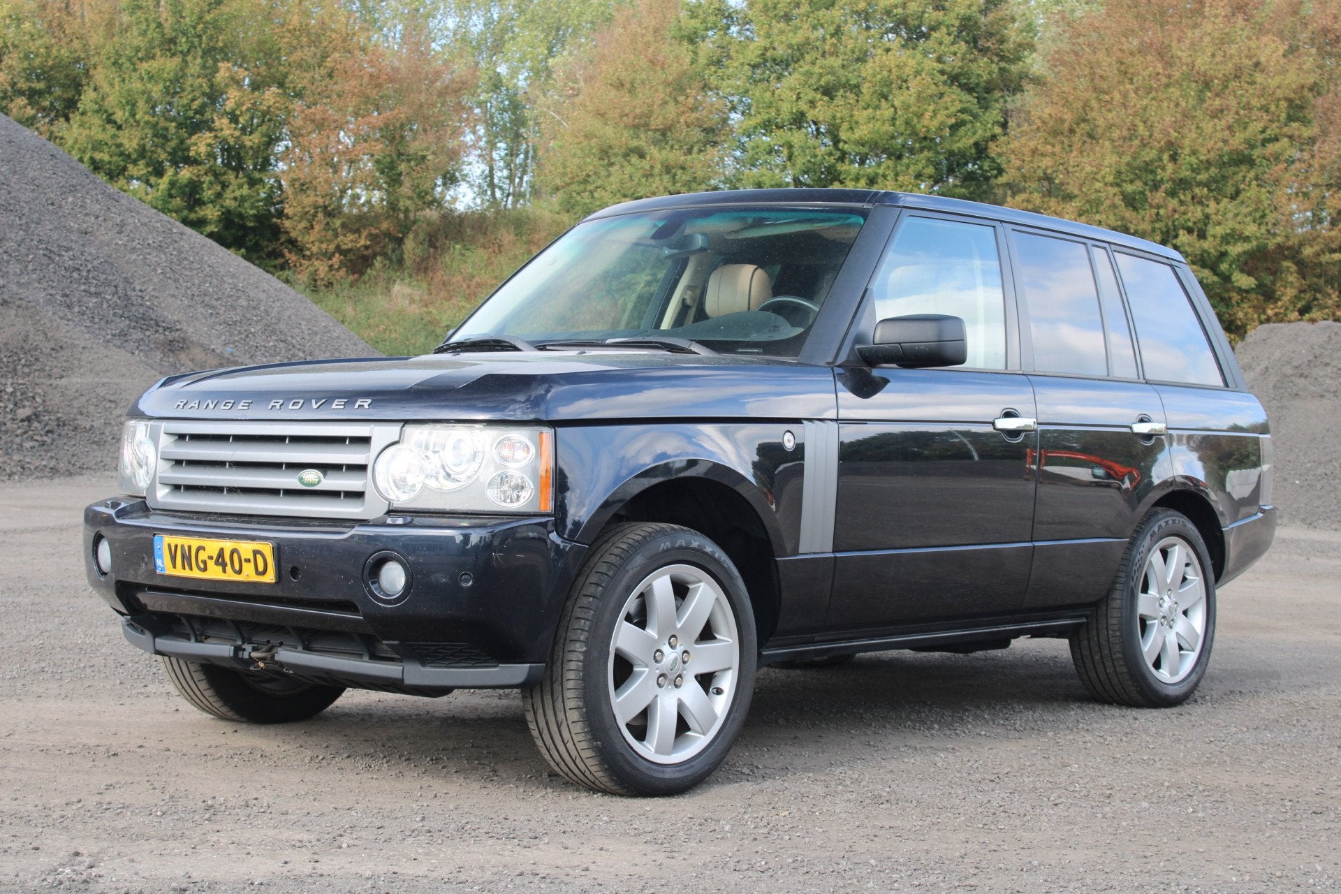 Land Rover Range Rover Sport vogue (bj 2008), Auto's, Automaat, 2637 kg, 3628 cc, Blauw