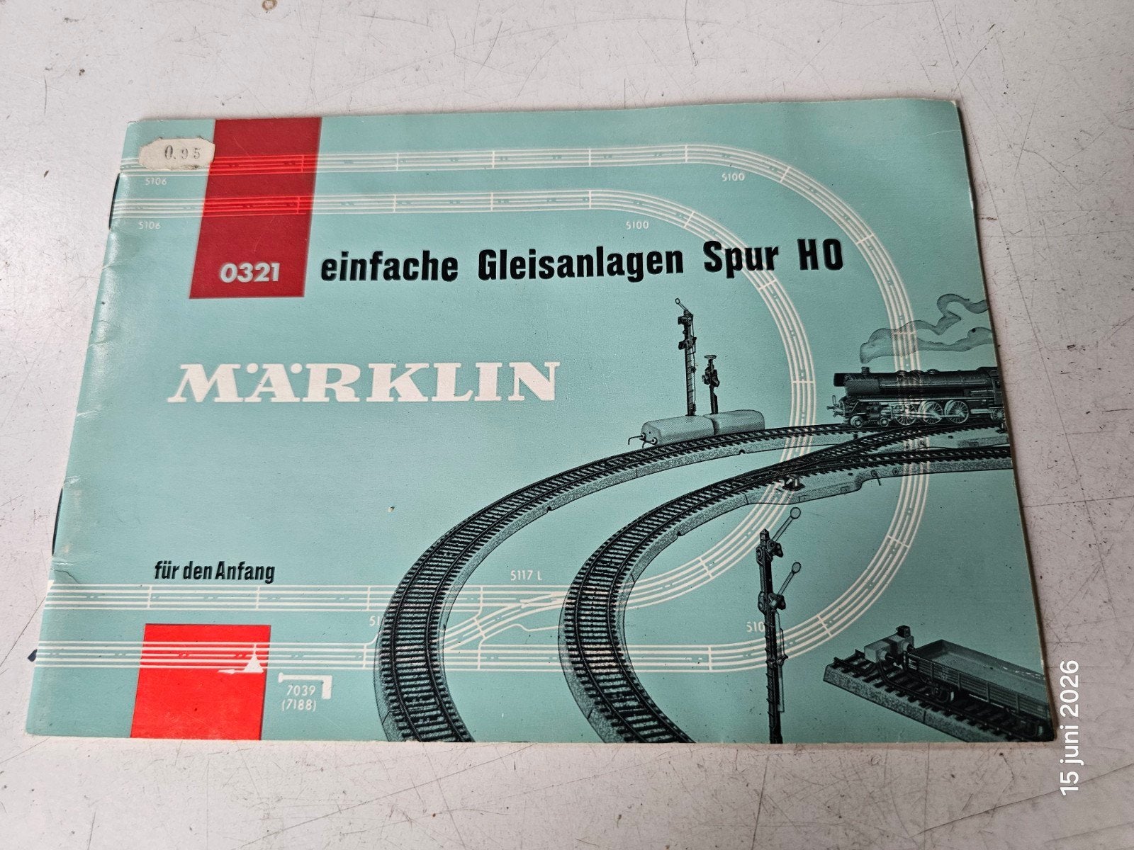 Modeltrein Ho marklin banenboek., Ophalen of Verzenden, Wisselstroom, Wagon, Märklin