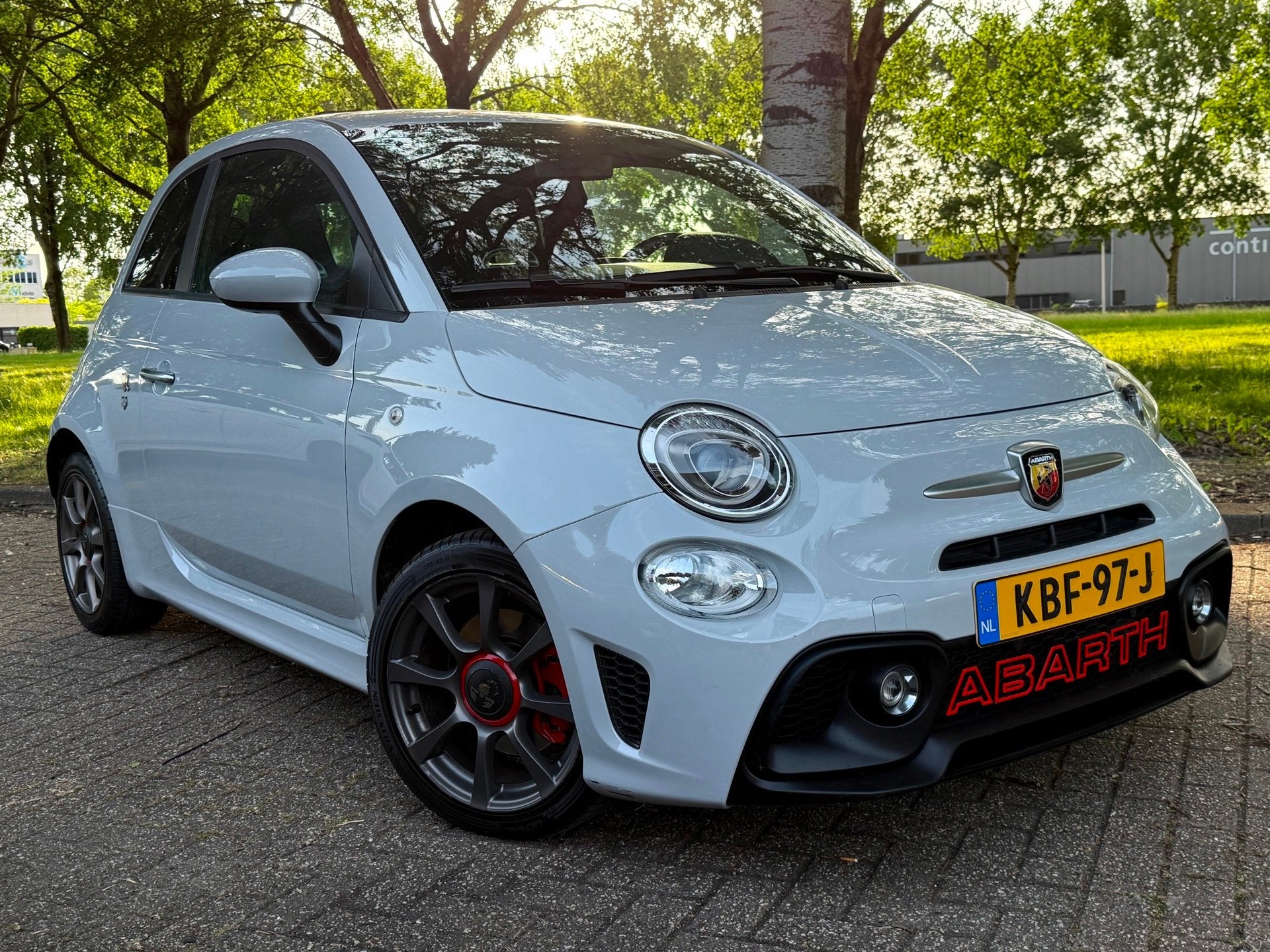 Fiat 500 Abarth 595, Auto's, Gebruikt, Euro 6, 4 cilinders, Alcantara
