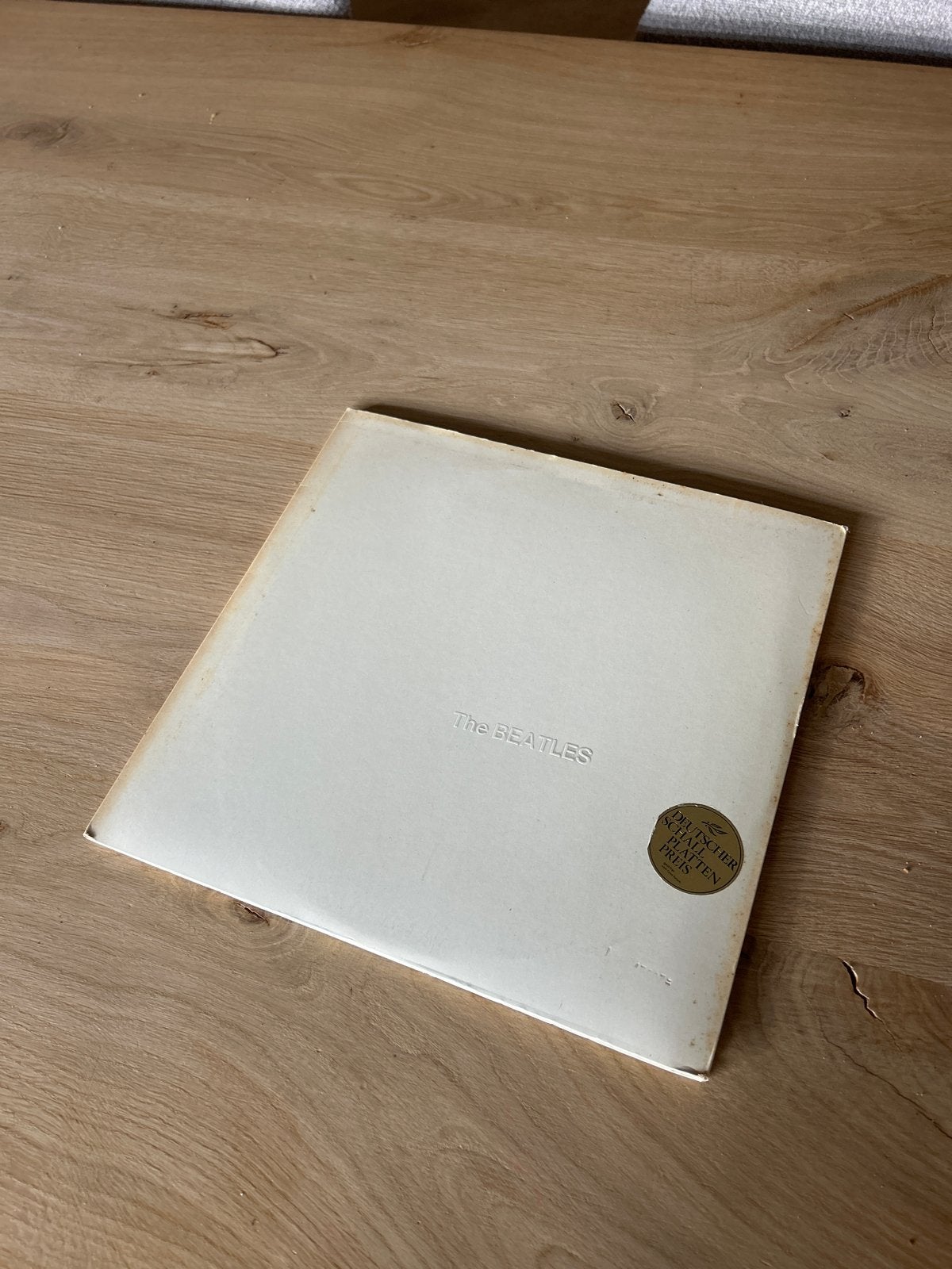 The Beatles - White Album (Originele Persing), Ophalen, Gebruikt, Dubbel-LP, 12 inch