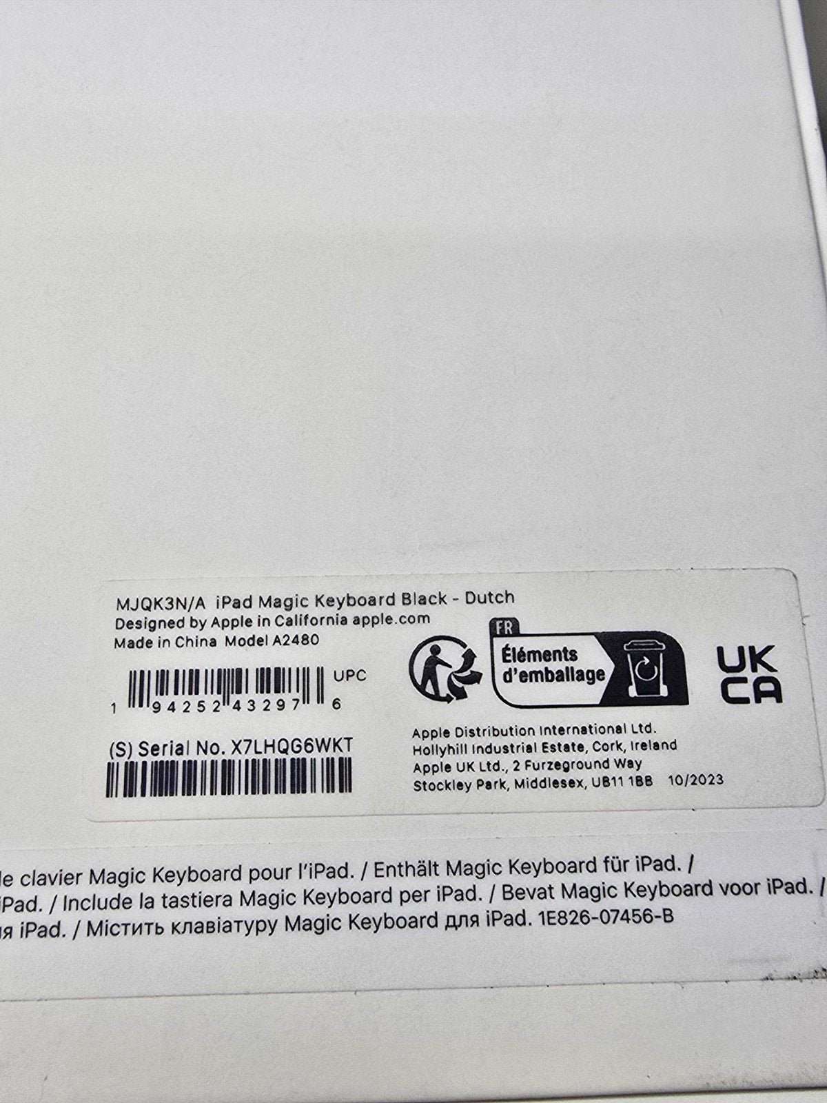 Apple Magic Keyboard iPad Pro 12.9" – NIEUW – ACTIE €199!, 13 inch of meer, Ipad pro 12.9 inch, Overige typen, Nieuw