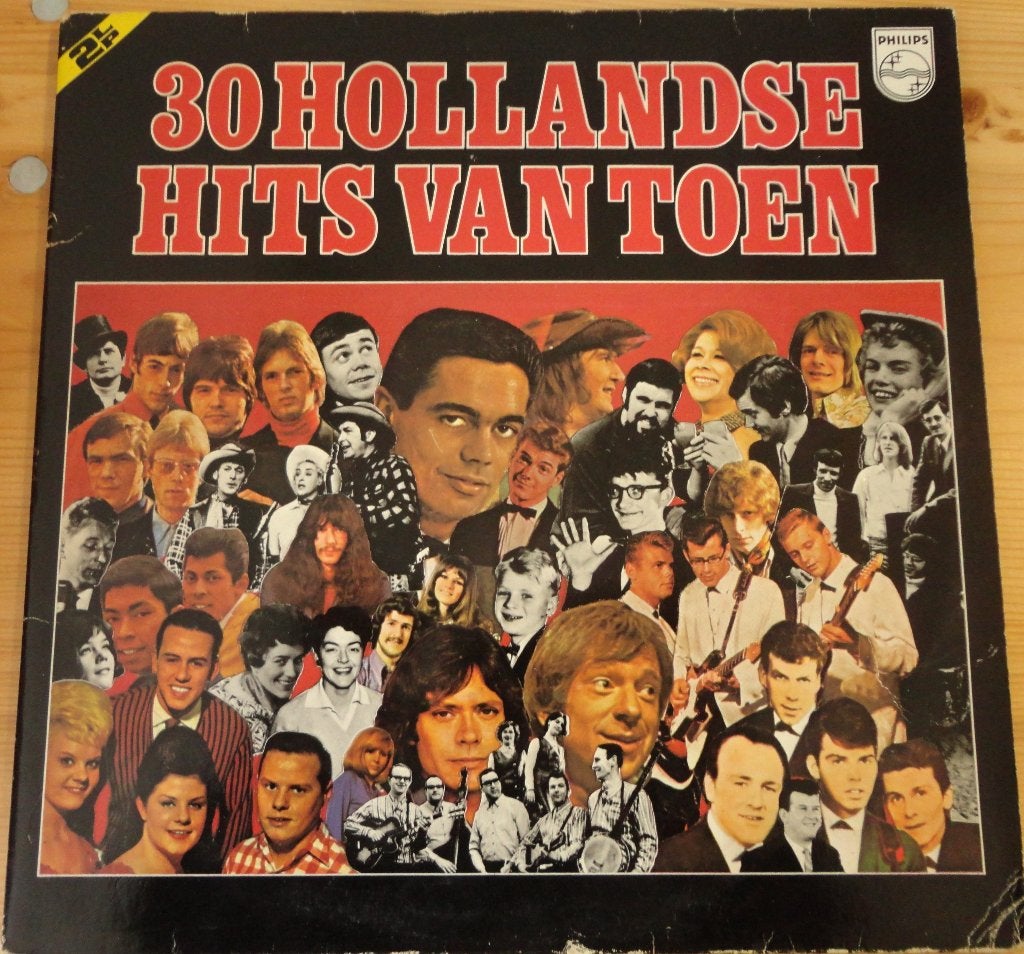 30 Hollandse Hits van toen ( 2-LP's ), LP, Gebruikt, Ophalen of Verzenden, Levenslied of Smartlap