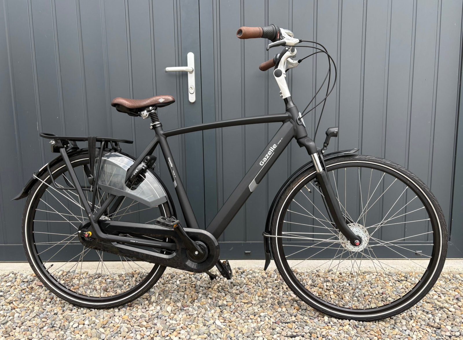Als nieuw, Gazelle Orange c7 herenfiets h57 met garantie, Fietsen en Brommers, Fietsen | Heren | Herenfietsen, Ophalen, ., Versnellingen