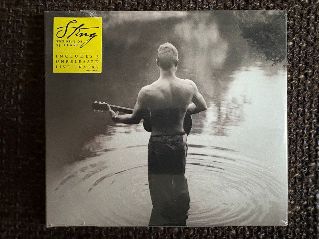 Sting - The Best Of 25 Years Digipack cd nieuw in seal, Verzenden, Inclusief boekje, Nieuw in verpakking, Poprock