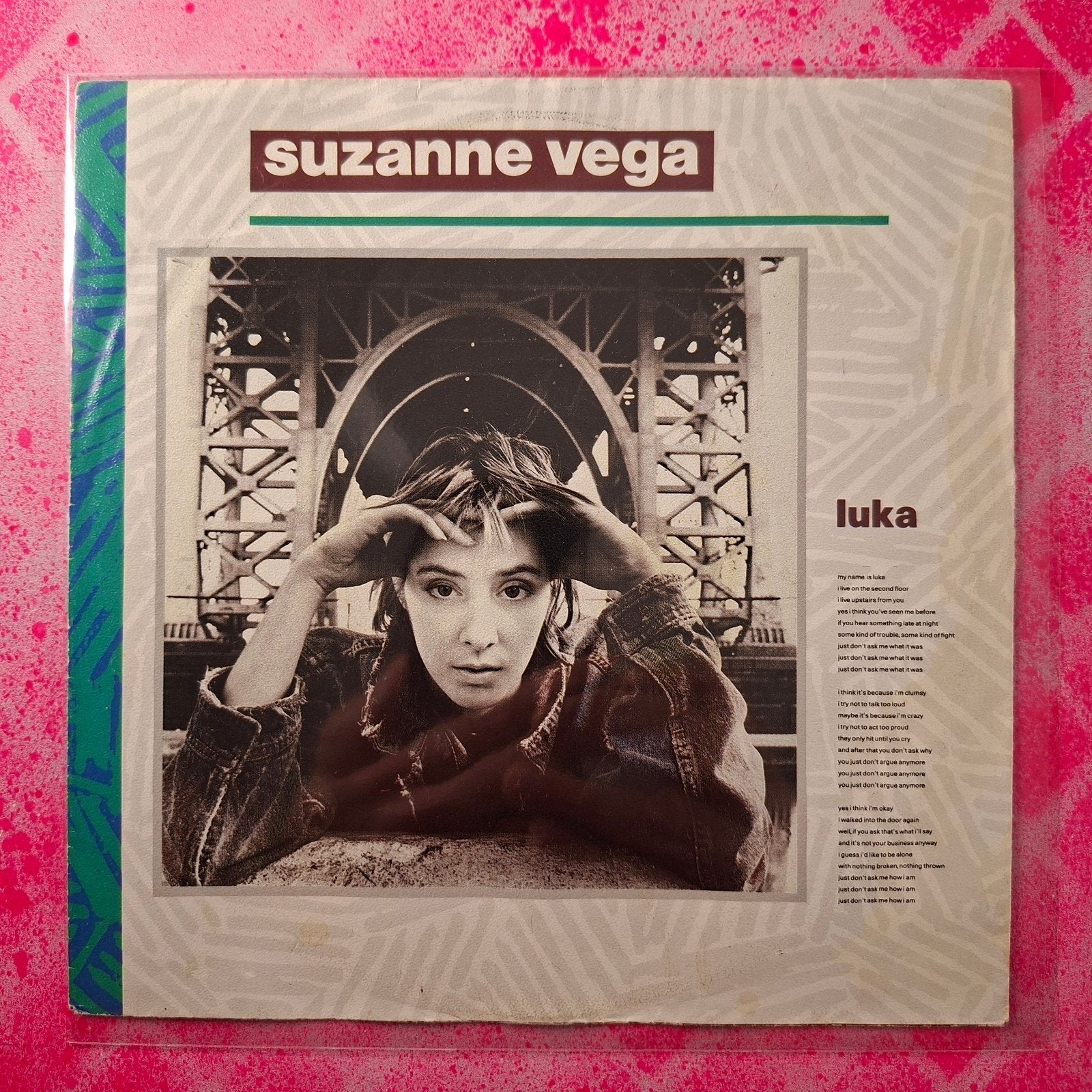 Suzanne Vega Luka. single, 7 inch, Zo goed als nieuw, Overige typen, Nederlandstalig