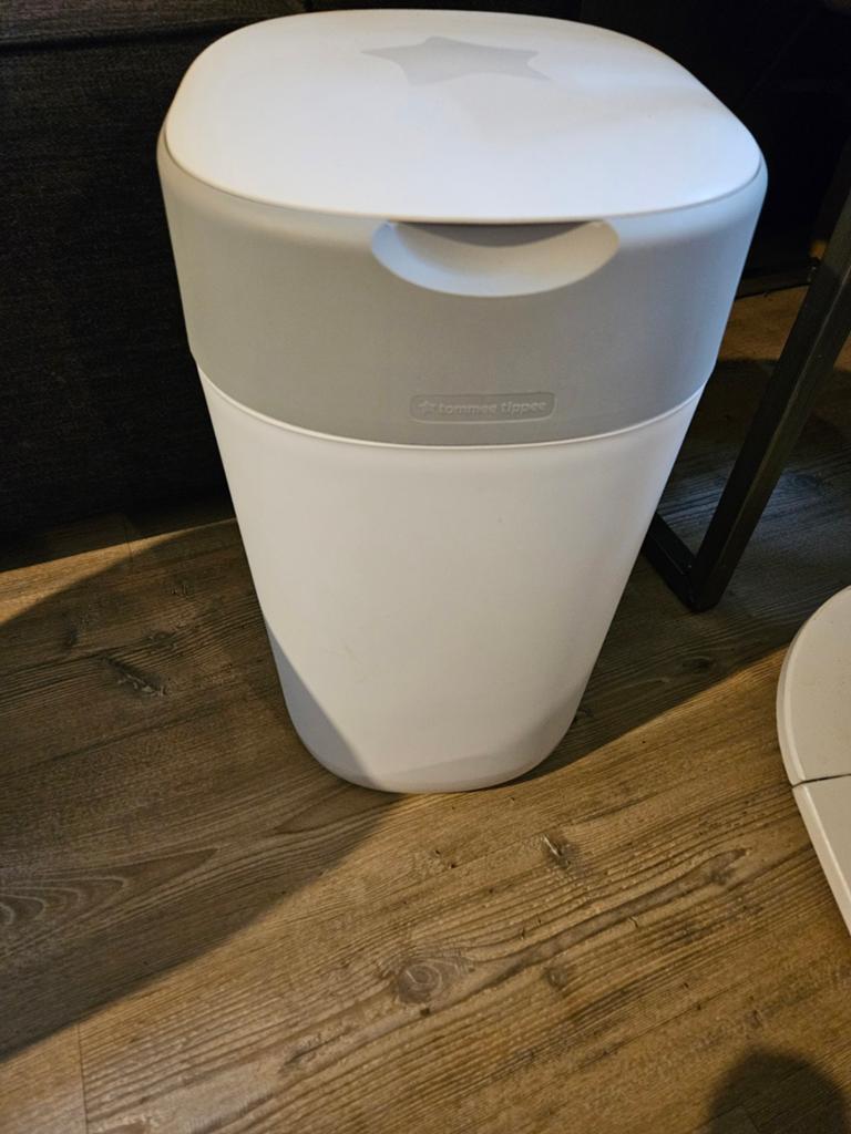 Tommee Tippee Luieremmer - Wit/Grijs, Ophalen of Verzenden, Gebruikt