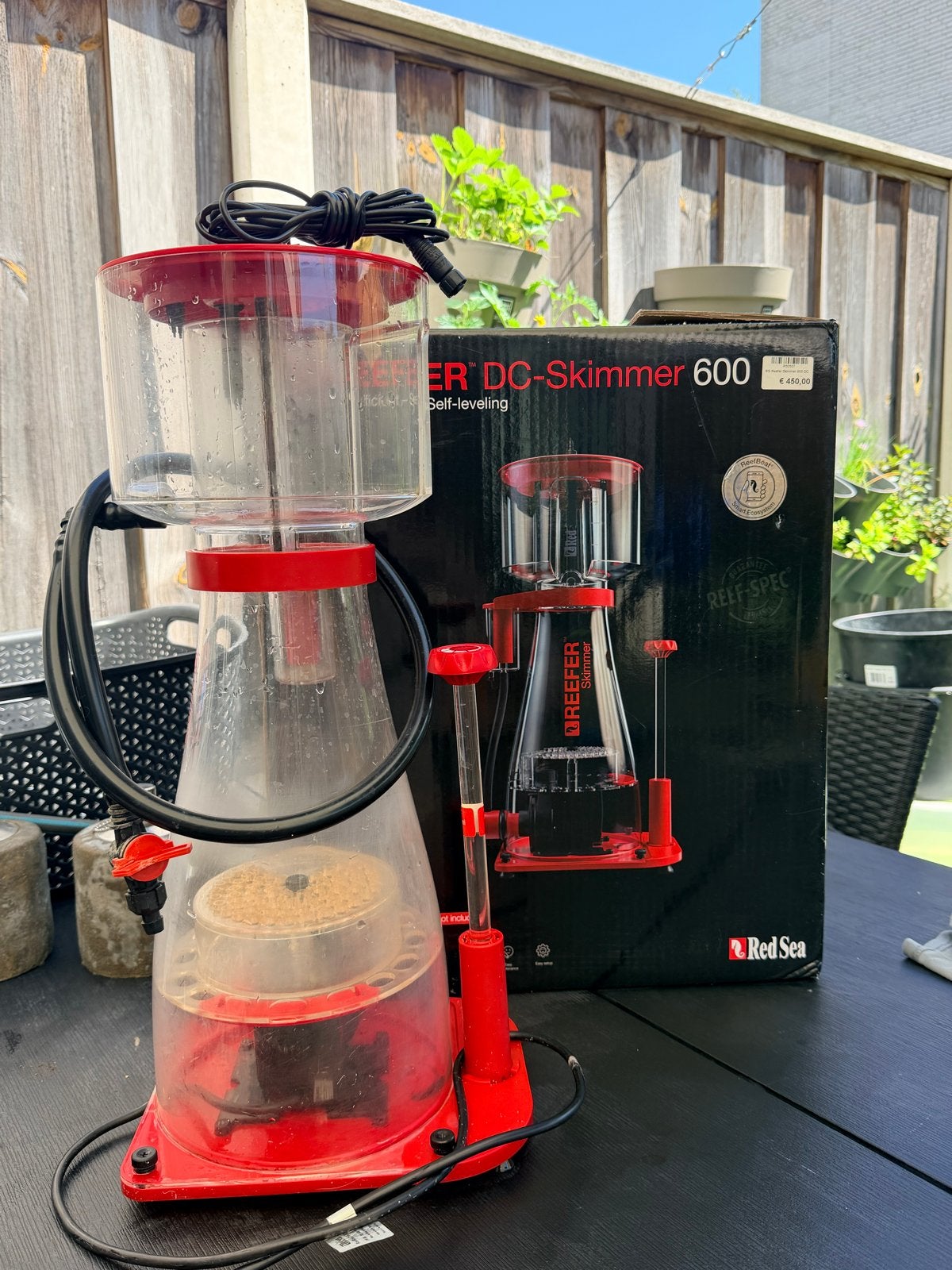 Red sea RSK600 dc skimmer, Ophalen, App-bediening, Gebruikt, Filter