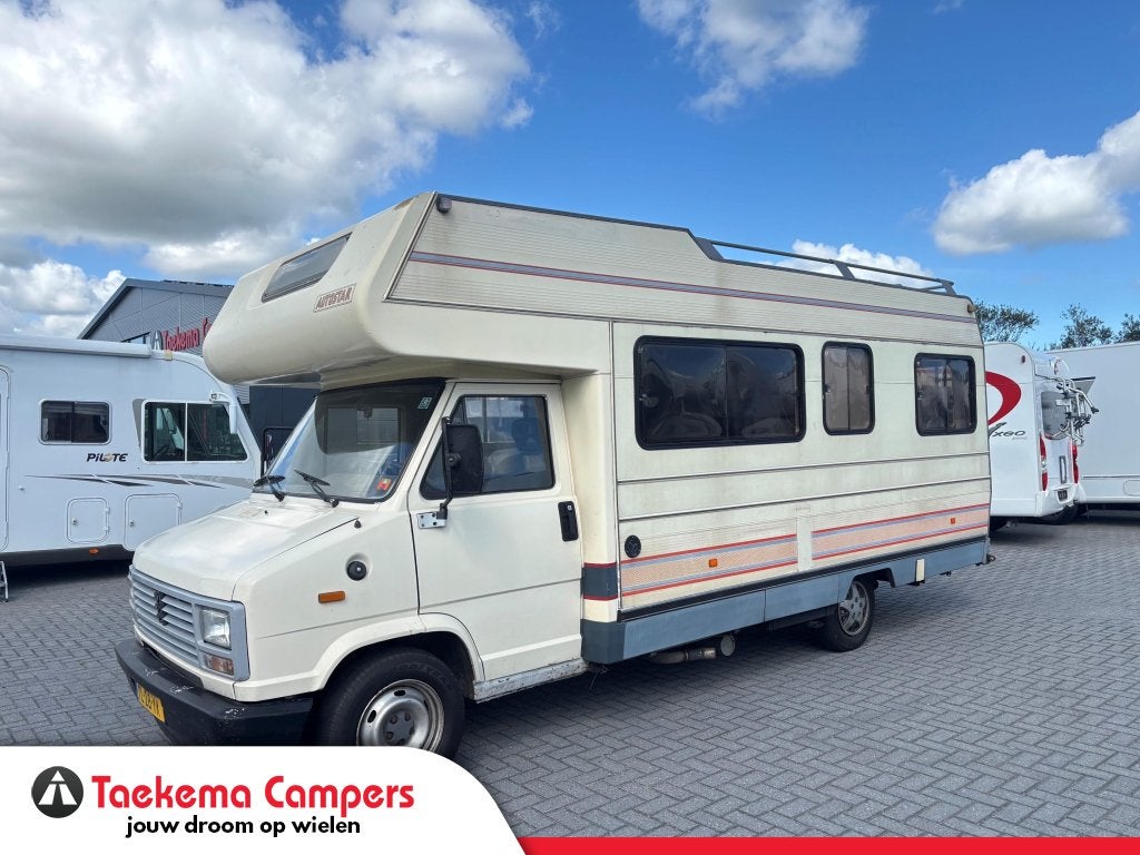Autostar 525GTS/Dwarsbed/Alkoof/6.20M/1988/INRUILKOOPJE!, Caravans en Kamperen, Overige merken, Alkoof, 6 tot 7 meter, Bedrijf