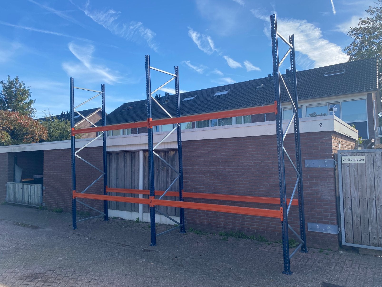 Gebruikte Mecalux palletstelling magazijnstelling, Ophalen, Gebruikt, Overige typen, 2 tot 5 meter