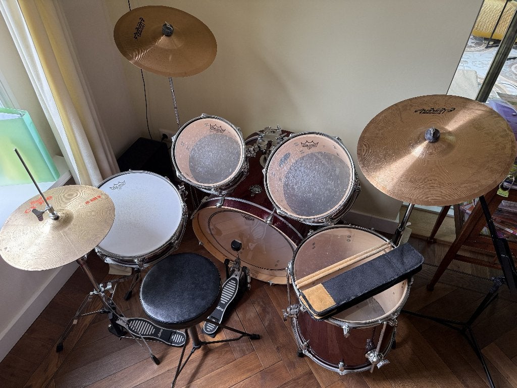 Ludwig Element drumstel – compleet & klaar om te spelen!, Muziek en Instrumenten, Drumstellen en Slagwerk, Ophalen, Zo goed als nieuw