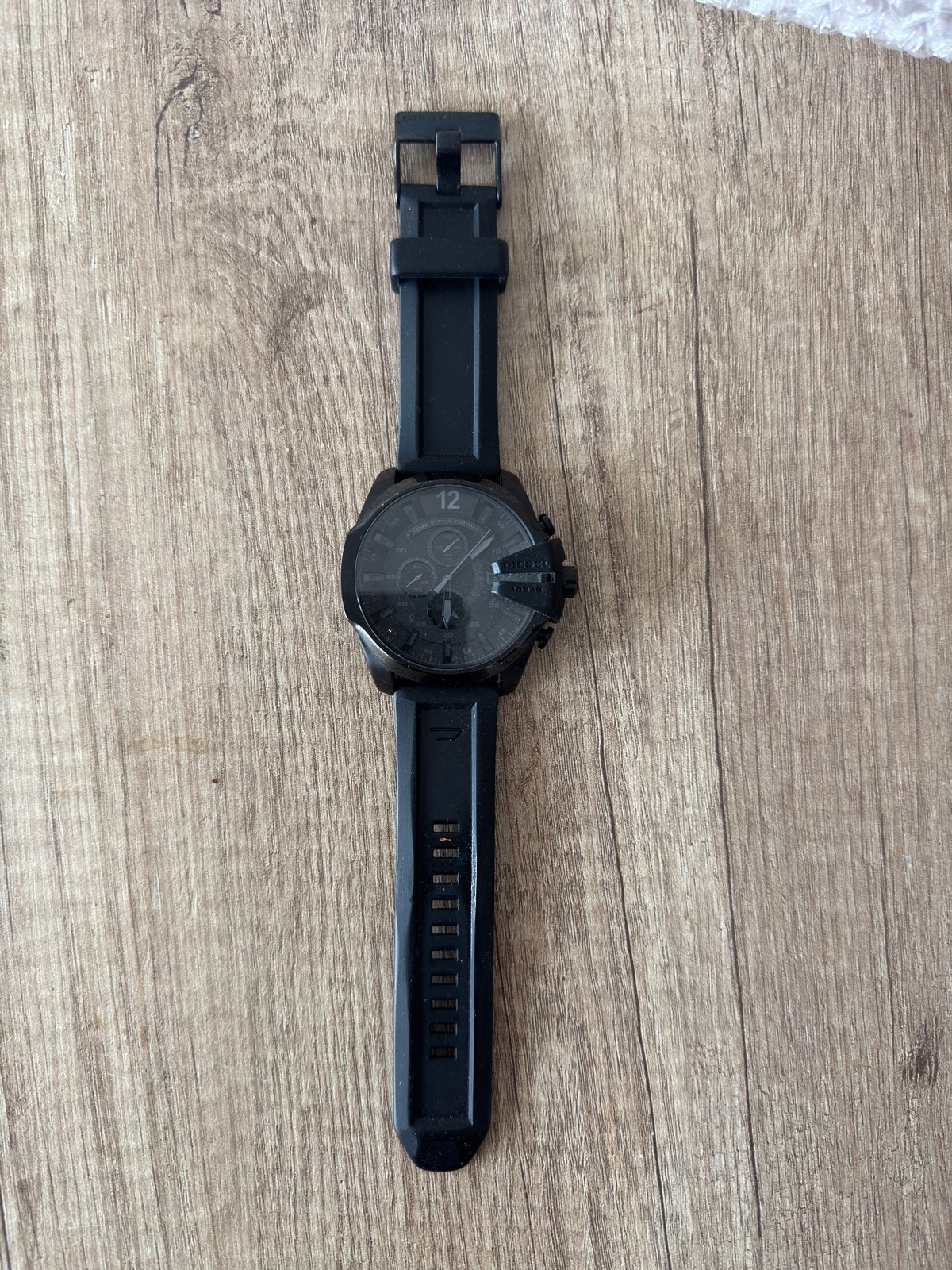 Diesel horloge, Ophalen of Verzenden, Zo goed als nieuw, Staal, Overige merken