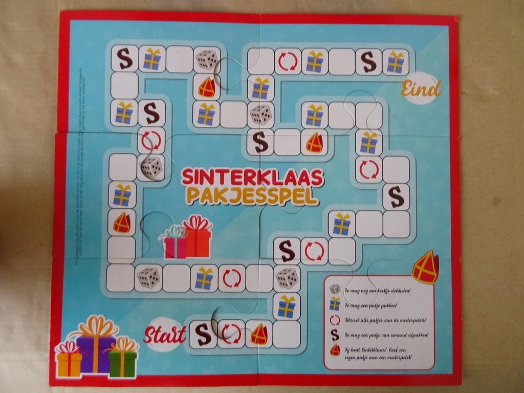Sinterklaas pakjesspel Toy Universe Sinterklaas spel 2001, Gebruikt, Onbekend, Ophalen of Verzenden, Toy Universe