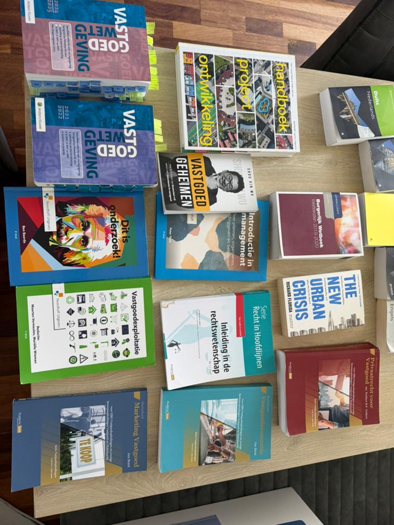 Boeken Vastgoedkunde – Complete studieboekenpakket, Boeken, Ophalen