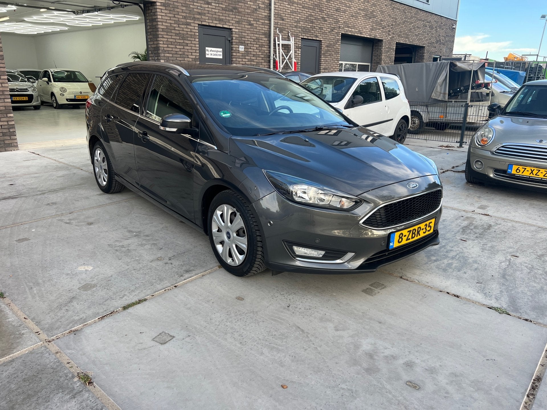 Ford Focus Wagon 1.0 First Edition Zeer nette auto, Dealer onderhouden, 125 pk, Gebruikt, Euro 6
