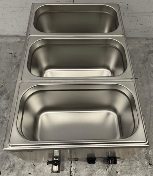 Au Bain Marie 3 x 1/3 GN te huur, Ophalen, Zo goed als nieuw, Overige