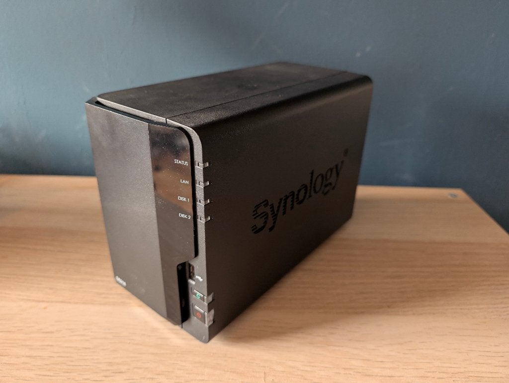 Synology DS218, Computers en Software, NAS, Ophalen, Zo goed als nieuw