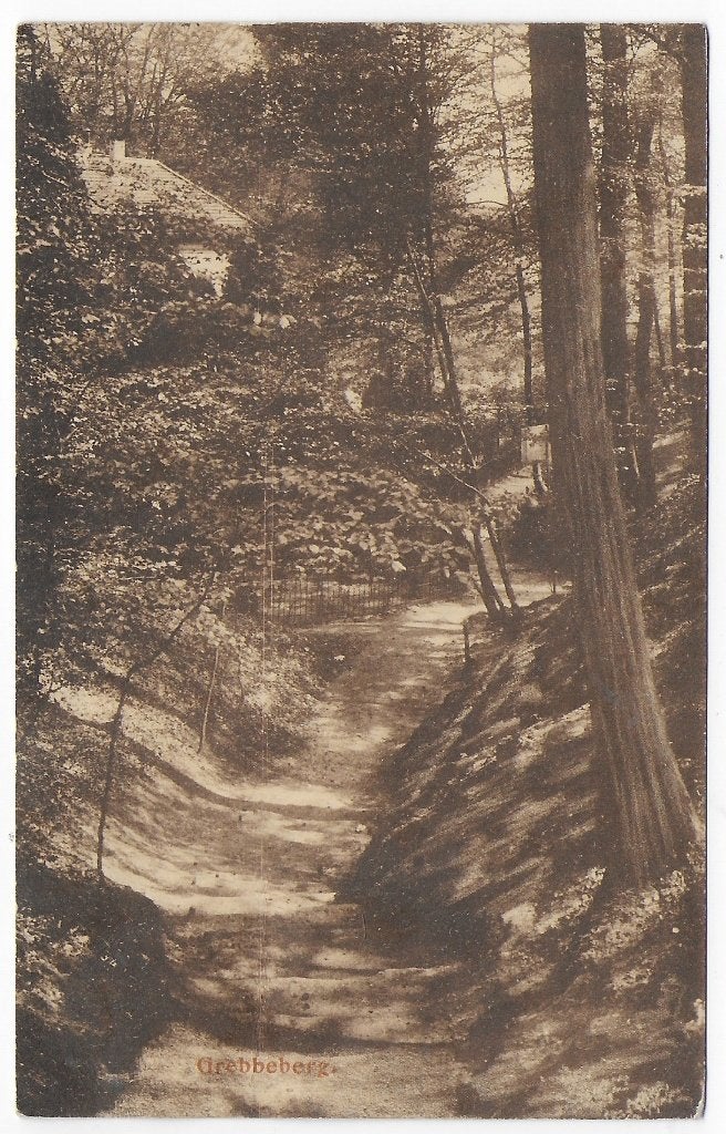 Grebbeberg Ansichtkaart uit 1917 (B8270 ), Verzamelen, Ophalen of Verzenden, 1920 tot 1940, Gelopen