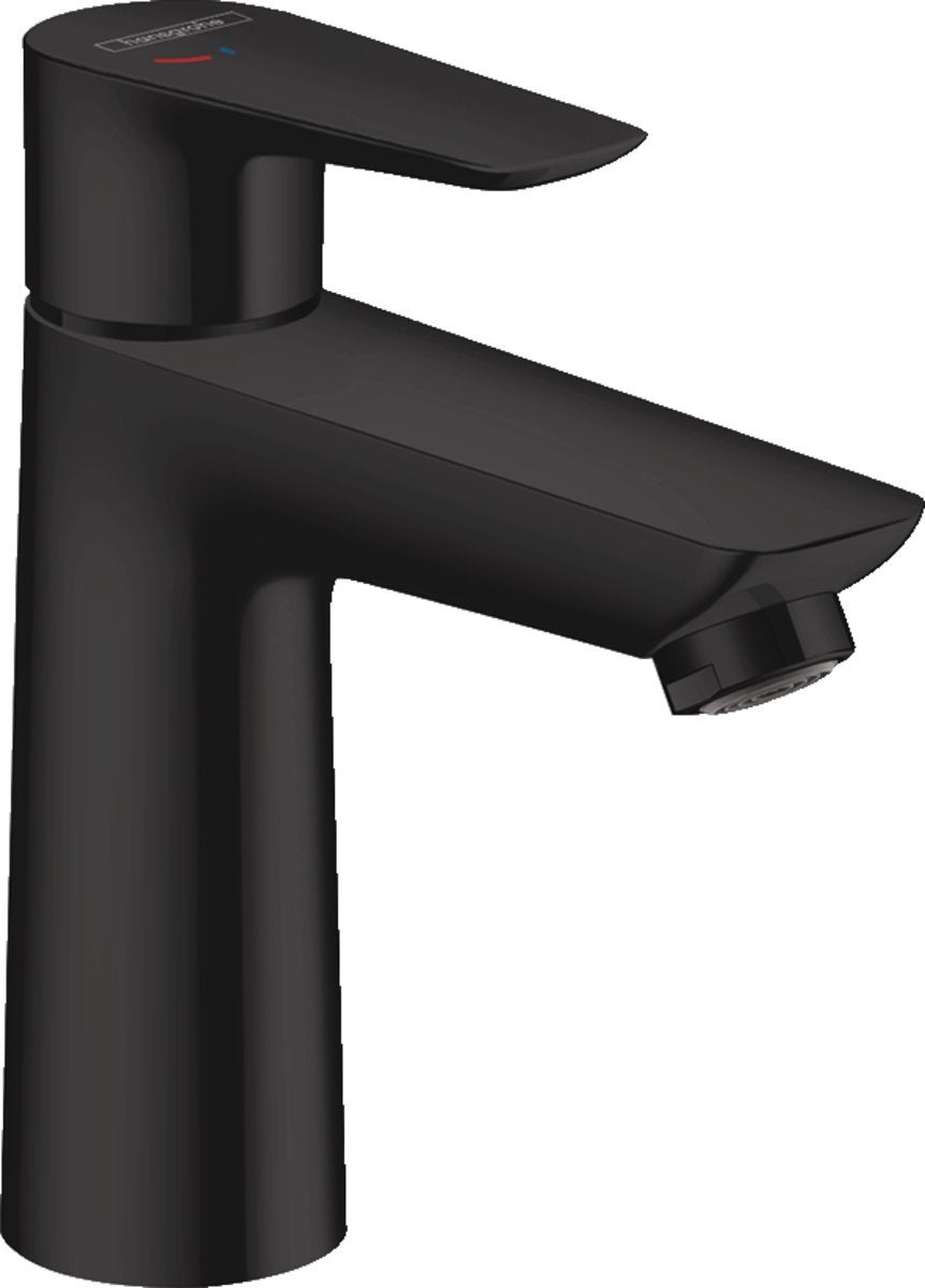 2x Hansgrohe wastafelkraan – mat zwart – NIEUW, Ophalen of Verzenden, Nieuw
