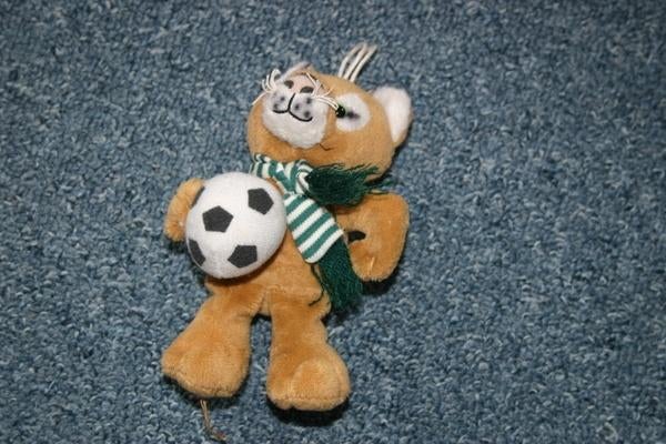 Nieuwe knuffel leeuw met voetbal, Ikea, Ophalen of Verzenden, Nieuw, Overige typen