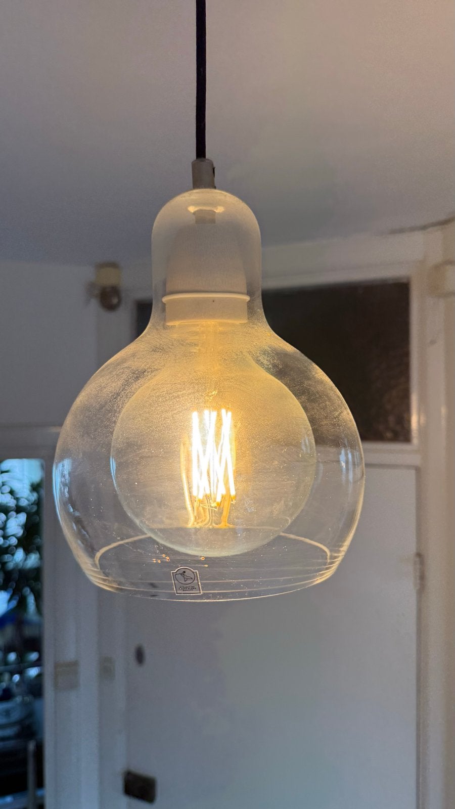 Designer hanglamp van Sofie Refer, Huis en Inrichting, Lampen | Hanglampen, Ophalen, Gebruikt, Glas, E27 (groot)