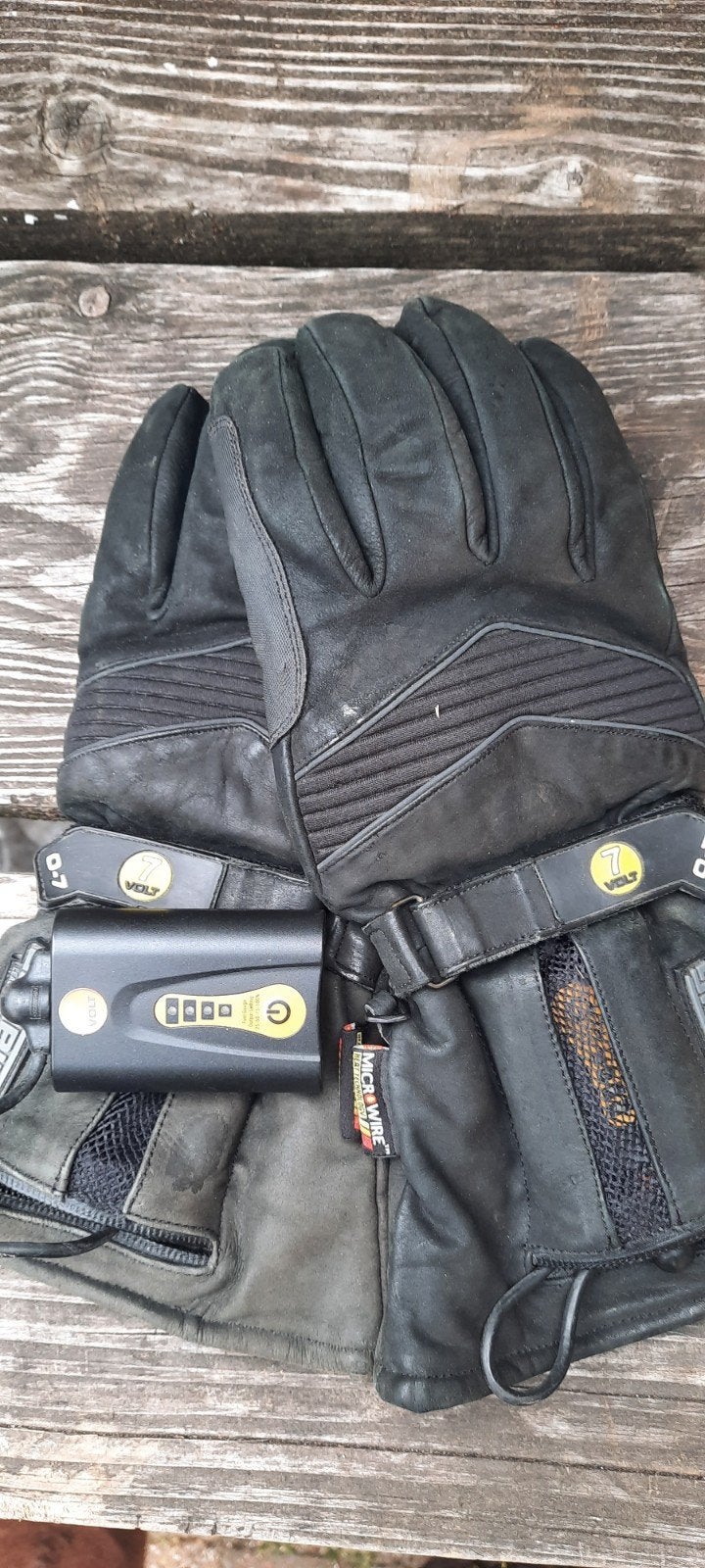 Gerbing Verwarmde Motorhandschoenen, Motoren, Kleding | Motorkleding, Handschoenen, Heren, Tweedehands, Ophalen of Verzenden
