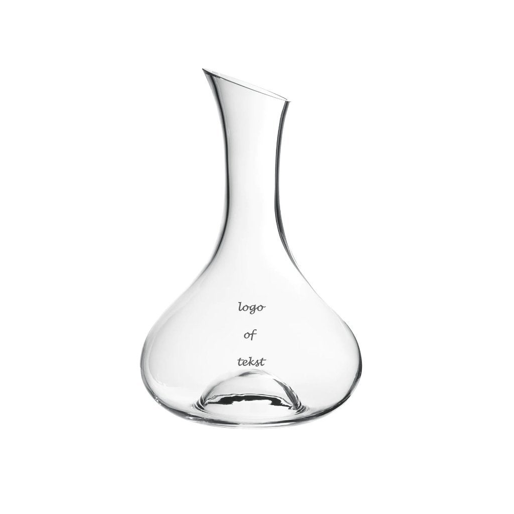 Karaf/decanteerkan met eigen tekst of logo graveren, Glas of Glazen, Overige merken, Nieuw, Ophalen of Verzenden